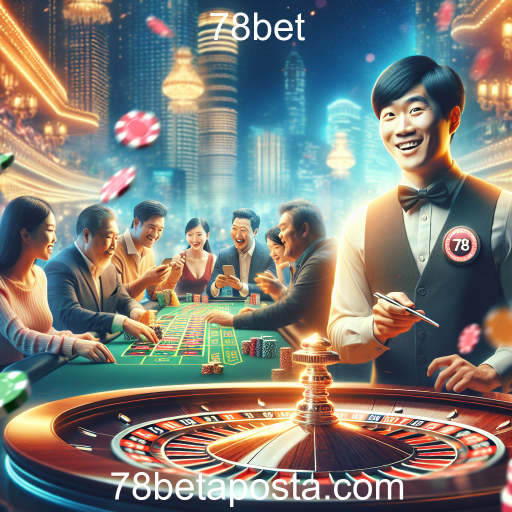 A Emoção do Cassino ao Vivo no 78bet